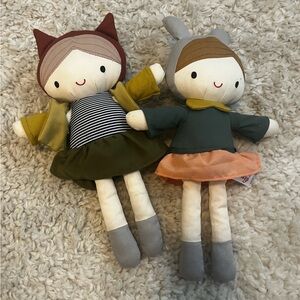 Beautiful dollies in cat ears